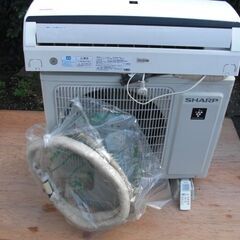 シャープ2.5Kwエアコン　中古の画像
