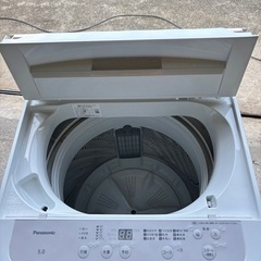 岡山限定 Panasonic NA- F5B2 洗濯機　5kg 2024年式の画像