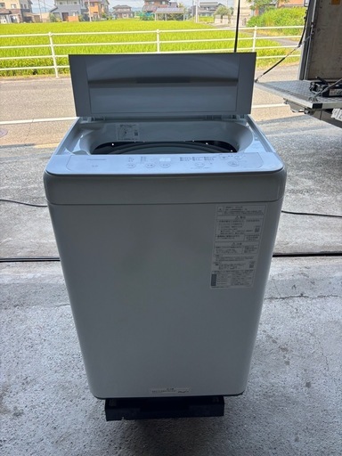 岡山限定 Panasonic NA- F5B2 洗濯機　5kg 2024年式