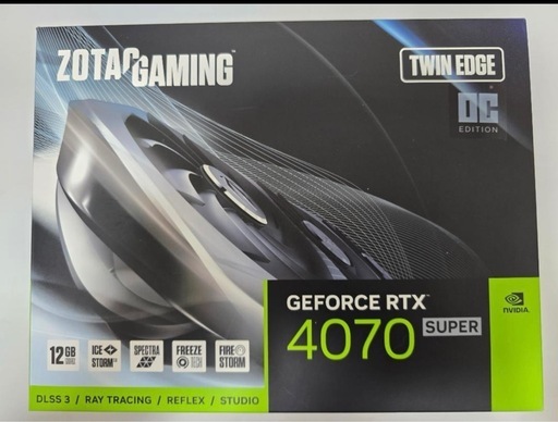 【動作品】GeForce RTX 4070 SUPER 12GB