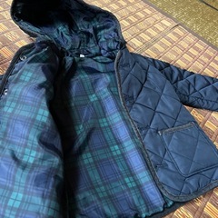 100サイズ ジャケット チェック の画像