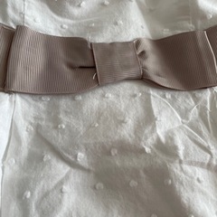【80】Jillian's Closet ベビードレス ワンピース ホワイト フォーマルの画像