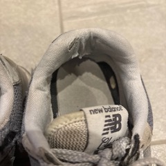 New Balance】 574シリーズシューズ　23.5㎝　グレー　状態悪いの画像