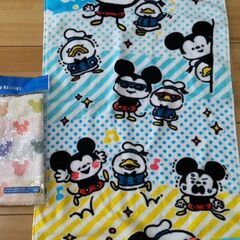 東京ディズニーミッキータオル &ミッキーとドナルドタオル　2枚組の画像