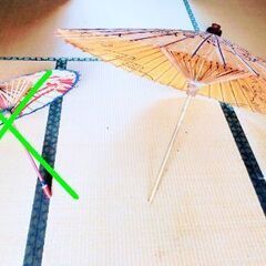 🍓  舞踊傘 ／ 地図模様傘の画像