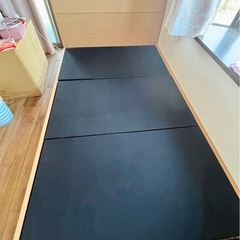 【引取9/30希望】IKEA ベッドフレーム&マットレス セミダブルの画像