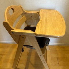 KATOJI カトージ　ベビーチェア　木製　ハイチェアの画像