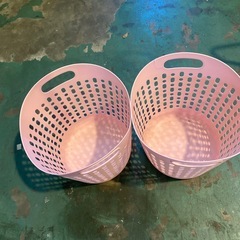 洗濯かご　2個セットの画像