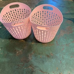 洗濯かご　2個セットの画像