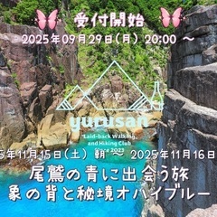 【登山/ハイキング】尾鷲の青に出会う旅 象の背と秘境オハイ…