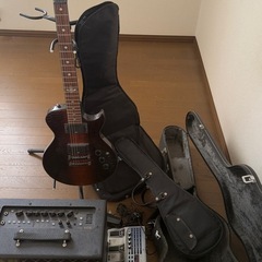 🎸ギター関連7点セットギターセット（Ibanez／VOX／BOSS）