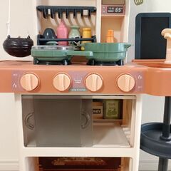 キッチンセット　おままごと　Button Moonの画像