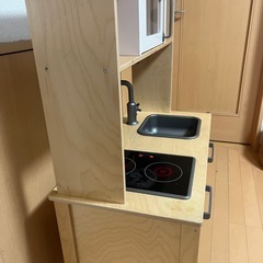 IKEA キッズキッチン　ままごと　家具　の画像