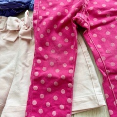 まとめ売り 子供服 パンツ レギンス 5本セット 80サイズ95サイズ　女の子の画像