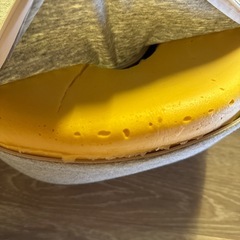 クッション　極厚タイプ　ネックピロー　飛行機　バス　車　使用回数2回のみの画像