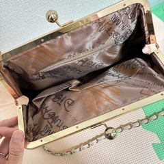 美品　がま口 ショルダーバッグの画像