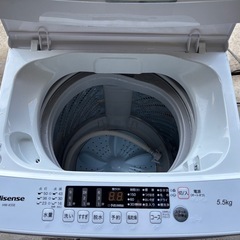 Hisense  ハイセンス　洗濯機 HW-K55E 2024年製 の画像