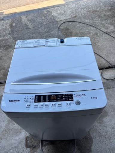 Hisense  ハイセンス　洗濯機 HW-K55E 2024年製
