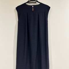 Mサイズ紺色ワンピースセットの画像