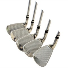 ミズノ EURUS ゴルフアイアン 5本セット P S 9 8 7の画像