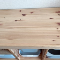 IKEA おもちゃ箱 おもちゃ棚 トロファストの画像