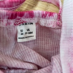 【86】オーバーオール ワンピース 女の子 ベビー服の画像