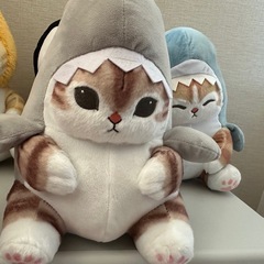モフサンド　サメにゃん　ぬいぐるみセットの画像