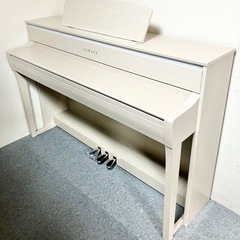 【極美品】YAMAHA 電子ピアノ 木製鍵盤 CLP-675WA【無料配送可能】の画像