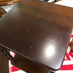 万代店　ナジコ　レトロ　2段ラック　サイドテーブルの画像