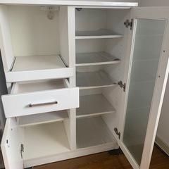 決まりました！食器棚 炊飯器収納あり  の画像