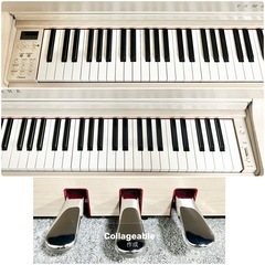YAMAHA 電子ピアノ 木製鍵盤 CLP-645WA【無料配送可能】の画像