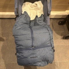 AIRBUGGY ココブレーキ　ベビーカー　公式フットマフ、マット、ピロー付きの画像