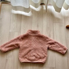 アウター　ボア　フリース 秋冬　ピンクの画像