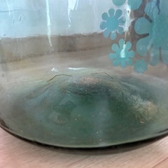 昭和レトロ　アンティーク　気泡あり　デミジョンボトルの画像