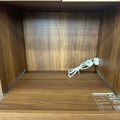 ★リユースのサカイ高崎店★TJ12864 (株)共和産業 レンジボード 茶 H180×D44×W85 クリーニング済みの画像
