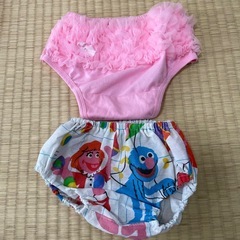 【60〜70】5枚セット ベビー ショートパンツ セサミストリート エルモの画像