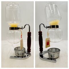 【❗️レトロ希少❗️】HARIO ハリオ コーヒーメーカー バロン サイフォン式 現状品 ☕️✨簡易清掃・動作確認済み❗️の画像