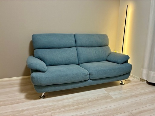 3人掛け布張りソファ(NポケットA13 DR-LBL) ニトリ