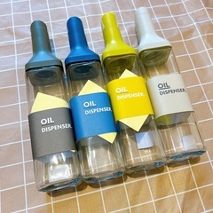 新品⭐️ ❤️4本セット✨ オイルボトル 醤油差し オイルボトル 液だれしない 500mlの画像