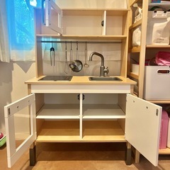 IKEAおままごとキッチンセット
の画像
