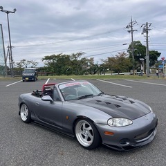 ロードスター nb6 MT カスタム！　車検ほぼ満タン　滋賀県の画像