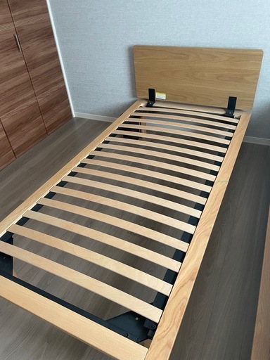 【美品】無印木製ベッドフレーム