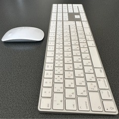 Magic Mouse& Magic keyboardの画像