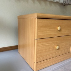 2段チェスト ローボードの画像
