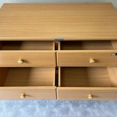 2段チェスト ローボードの画像