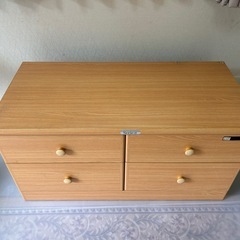 2段チェスト ローボードの画像