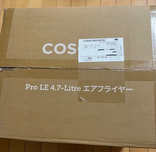 【新品/箱入り】大人気COSORI⭐︎エアフライヤー 4.7L⭐︎油なしでヘルシー調理！