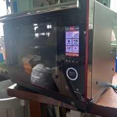 パナソニック 30L ビストロ スチームオーブンレンジ NE-BS1400-RK 2017年製の画像