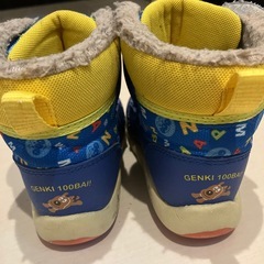 13cm アンパンマンスノーブーツ　ムーンスターの画像