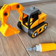 ショベルカー　はじめてくみたてシリーズの画像